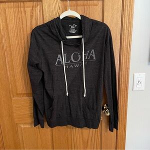 Blue 84 Aloha LS Tee with Hood